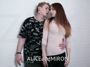 ALICEandMIRON