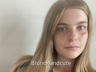 Blondeandcute