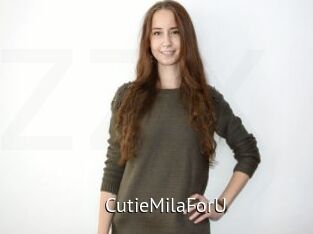 CutieMilaForU