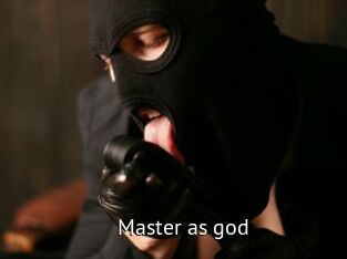 Master_as_god