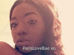 ParisLoveBae_xo