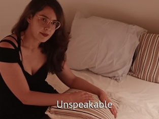 Unspeakable