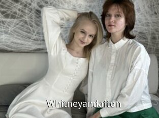 Whitneyandafton