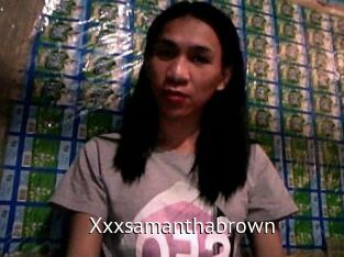 Xxxsamanthabrown